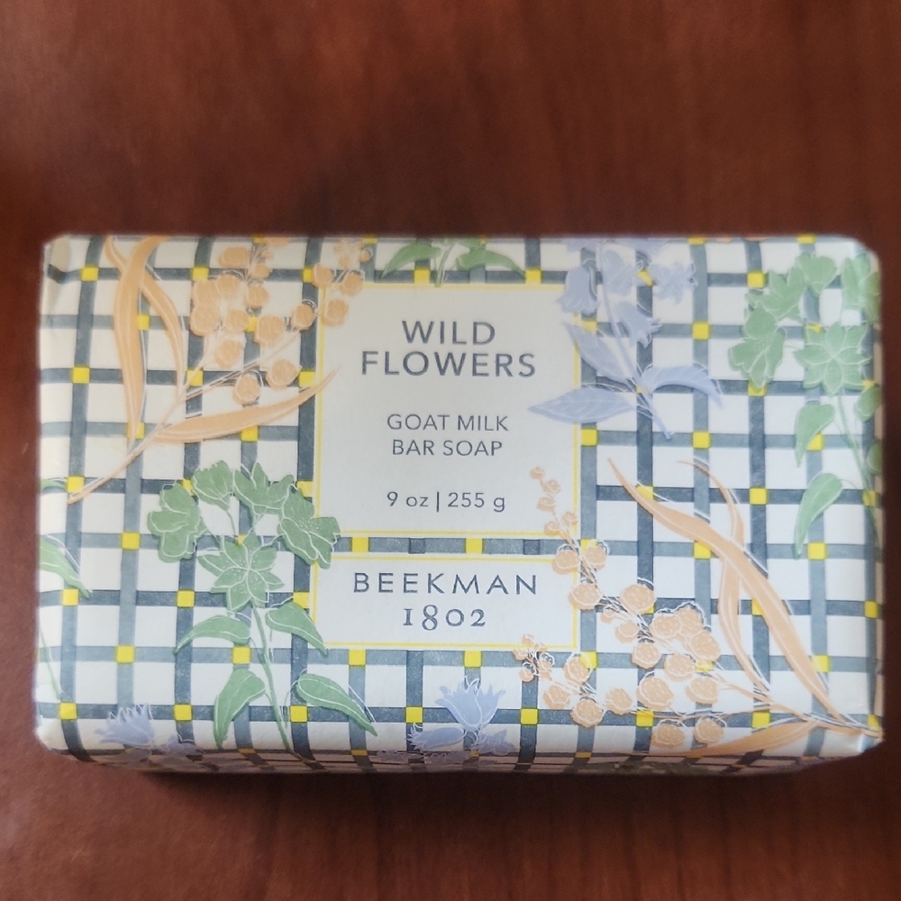 Beekman 1802 Wild Flowers Goat Milk Bar Soap